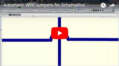 Automatic Wire Jumpers for Schematics