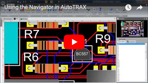 Using the Navigator in PCB-DEX