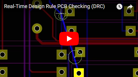 Real-Time Design Rule PCB Checking (DRC)