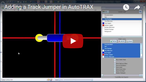 Adding a Track Jumper in DEX-PCB