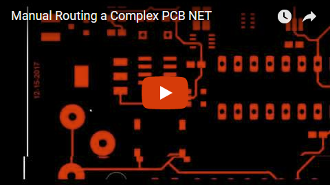 Manual Routing a Complex PCB NET