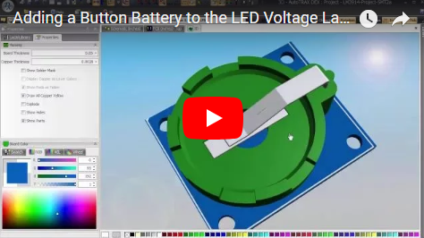 Adding a Button Battery to the LED Voltage Ladder
