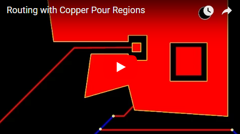 Routing with Copper Pour Regions