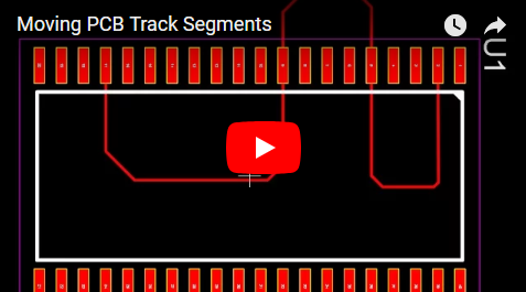 Moving PCB Track Segments