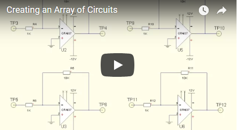 Creating an Array of Circuits