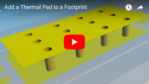 Add a Thermal Pad to a Footprint