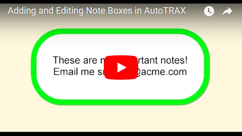Adding and Editing Note Boxes