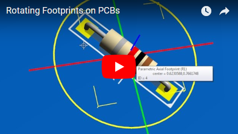 Rotating Footprints on PCBs